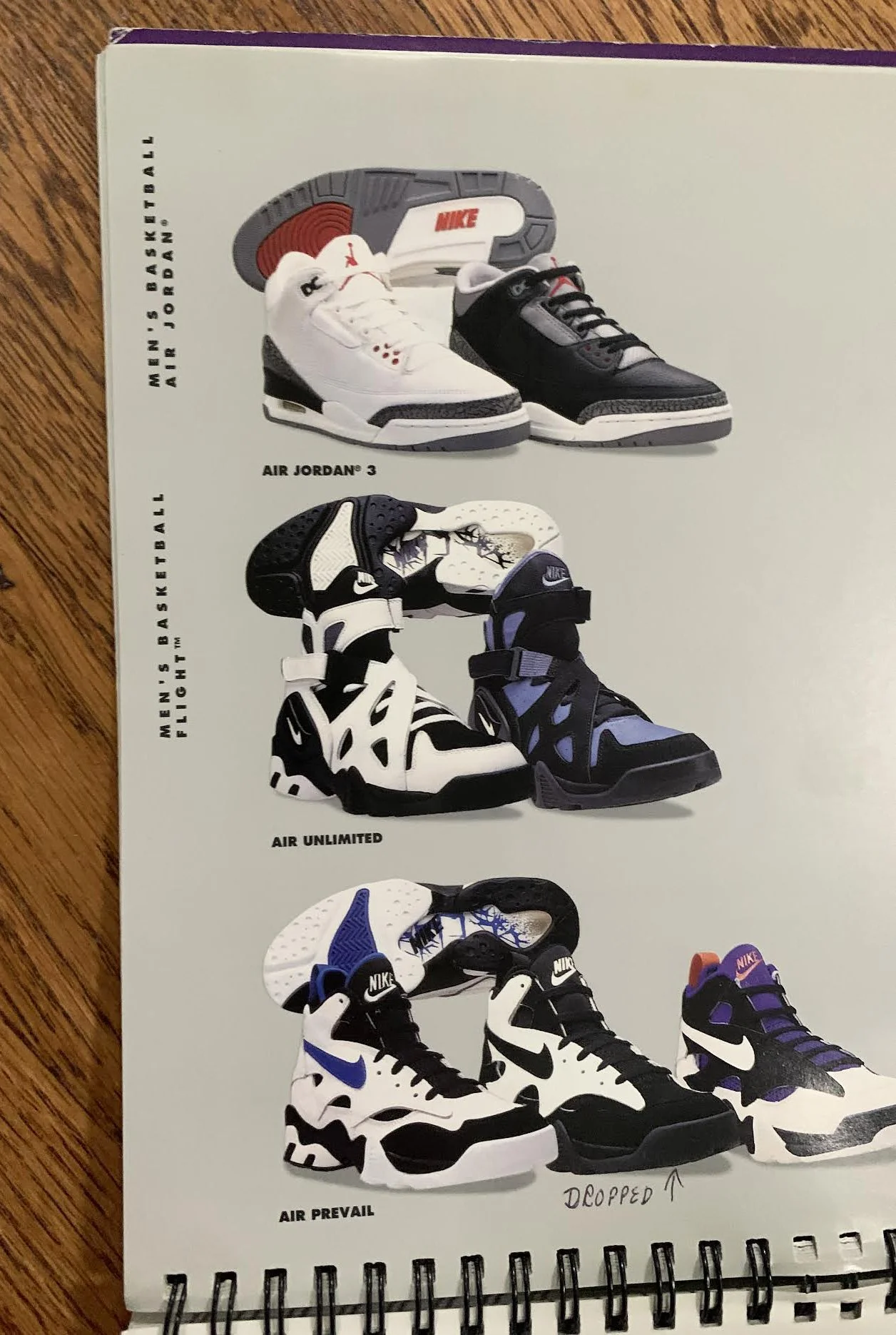 Vintage Nike Fall 1994 Product Catalog 